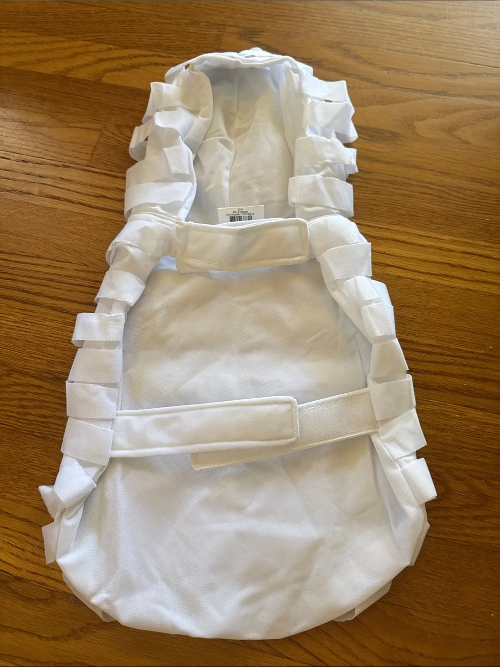 Thrills and Chills mummy dog costume  Medium